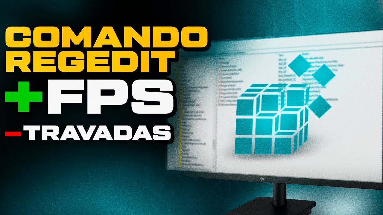 COMANDO REGEDIT PARA OTIMIZAR O PC E TER MAIS DESEMPENHO NOS JOGOS ! AUMENTAR O FPS NOS JOGOS !