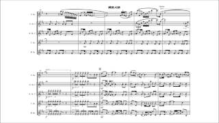 Download lagu 情熱大陸　for Saxophone Quintet mp3