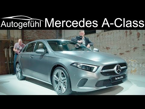 Mercedes A-Class REVIEW 2018/2019 all-new W177 MBUX AClass A-Klasse neu - Autogefühl