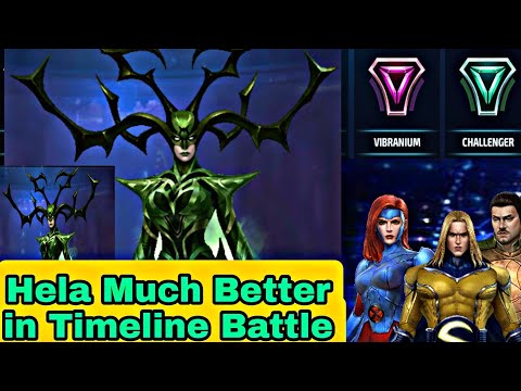 Hela T3 Timeline Battle Guide And Hela Much Better in PVP - Marvel Future Fight