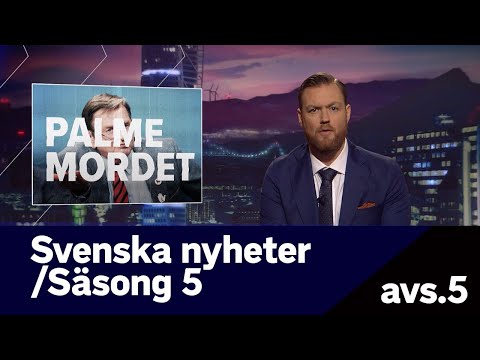 Svenska nyheter - hela inslaget om Palmemordet