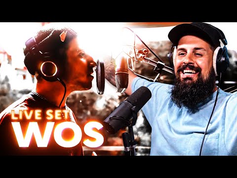 UNAS GANAS DE ABRAZARLO | REACCION a WOS - LIVE SET - Prod. EVLAY (Alma Dinamita, Freestyle, Fresco)