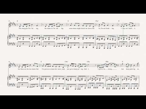 Horn - The Climb - Miley Cyrus - Sheet Music, Chords, & Vocals