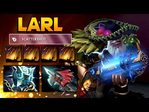 Larl Insane Sniper Bullying Poor Enemy Invoker - Crazy Mid Match Up [Registry of Plays]