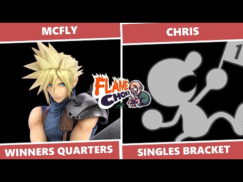 Flame Choke 19: Winners Quarters - McFly (Cloud) Vs Chris (Game&Watch) SSBU Singles