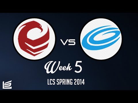 NA LCS 2014 Spring W5D1: Coast vs XDG Highlights