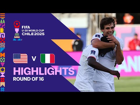 USA vs Italy Highlights | FIFA U-20 World Cup Chile 2025