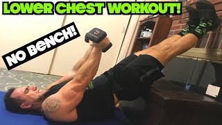 Intense 5 Minute Dumbbell Lower Chest Workout