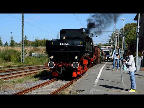 52 6106 und 212 007 auf der Ruhrtalbahn
