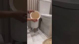 Lindo Cesto de Lixo para sua Decoração #promobuy #shortvideo #amazonfinds #shopeefinds