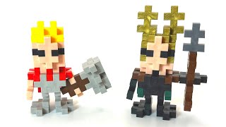 Plus-Plus Thor & Loki instructions