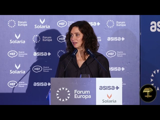 Díaz Ayuso sobre la corrupción del PSOE