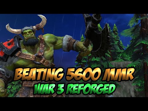 Beating 5600 Orc - Solo Ladder (Warcraft 3 Reforged)