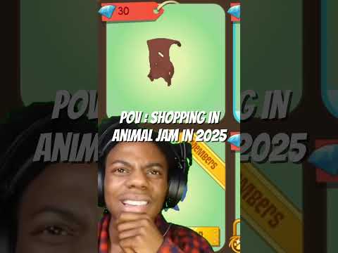 POV : Shopping in Animal Jam in 2025... #animaljam #comedy