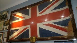 preview picture of video 'La bandera británica de la Sala Malvinas - Escuela de Aviación Militar (FAA)'