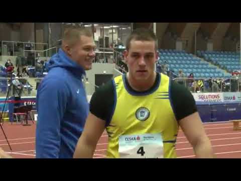 MČR Ostrava Tadeáš Procházka vrh koulí