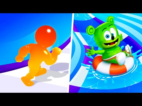 Max Level Blob Giant Runner 3D x  Gummy Bear Aqua Park - 1⭐Android Walkthrough Gameplay