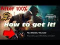 AC Mirage You Snooze You Lose Trophy After 100 Completion