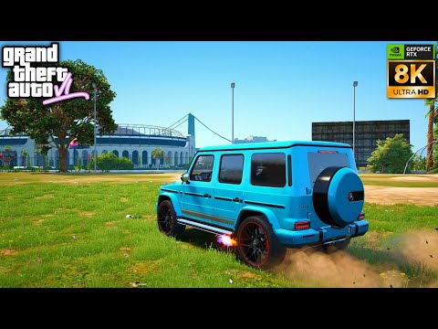 GTA VI ULTRA REALISTIC GRAPHICS [Mercedes-Benz G-Class G 63 AMG] RTX 4090Ti MAXED OUT!