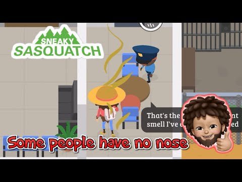 Sneaky Sasquatch - There are some people in Sneaky Sasquatch with no nose