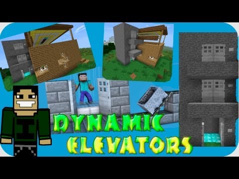 [1.4.7-1.5.2] Dynamic Elevators - ездим на лифтах в minecraft