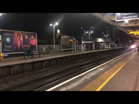 450 and 444 Combo passes Feltham Platforms 1 and 2 *VERY RARE*