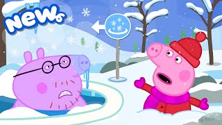 Peppa Pig Tales ❄️ Daddy Pig Takes an ICY Plunge  🧊 BRAND NEW Peppa Pig Episodes