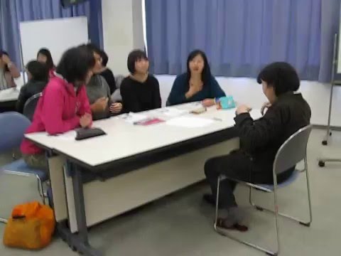 国際文化学科 桜の森アカデミー「やまぐち学マイスターコース」　手話演習