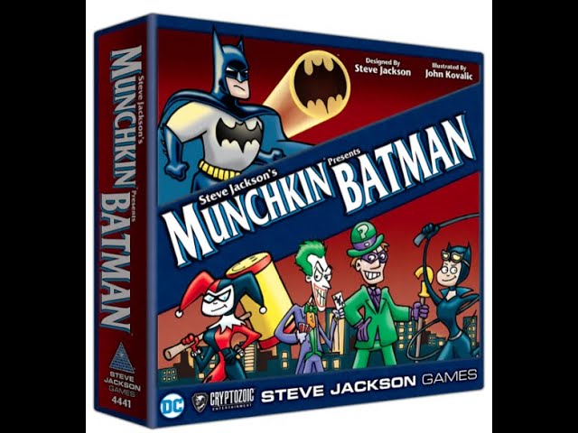 Vídeo relacionado con Steve Jackson Games , Munchkin: Deluxe, Board Game, Ages 14+, 1-4 Players, 30-120 Minute Playing Time