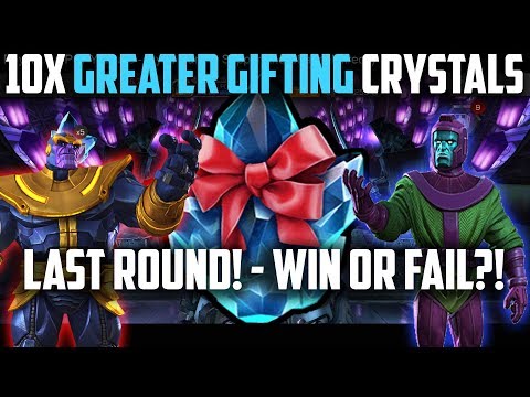 10x Greater Gifting Crystal Opening #5 - LAST CHANCE! - Marvel Contest of Champions
