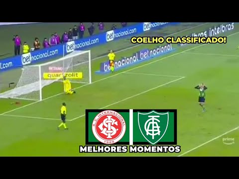 Internacional 3(4) x (5)1 América-MG | melhores momentos   | Copa do Brasil 2023.