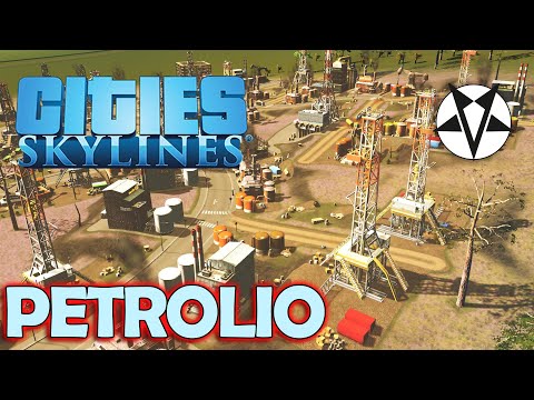 Come estrarre il PETROLIO in Cities Skylines TUTORIAL GAMEPLAY ITA