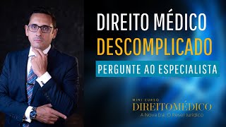 🤨 Eu vou tirar as suas dúvidas sobre Direito Médico ao vivo.