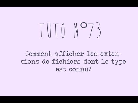 comment ouvrir type de fichier unknown