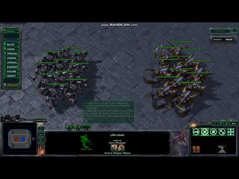 Starcraft 2 - 10 Thors vs 10 Ultralisks