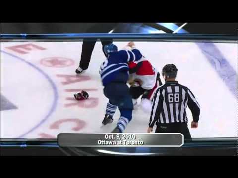 Colton Orr vs Matt Carkner 1st January 2011