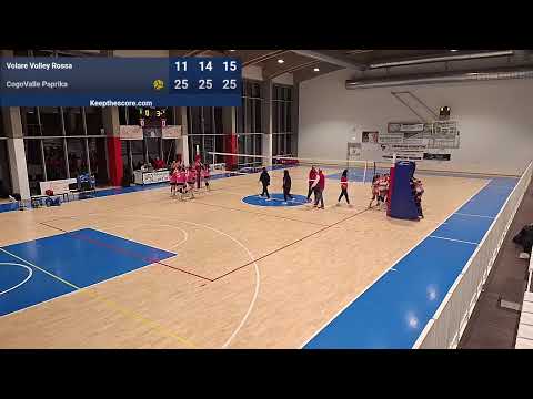 U13: Volare Volley Rossa- CogoValle Paprika