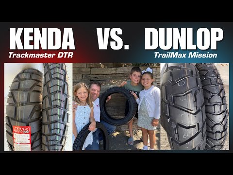 Kenda Trackmaster DTR vs. Dunlop TrailMax Mission | This Might Be WAR!