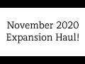 November 2020 Store Expansion Haul