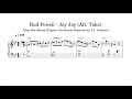 Bud Powell  - Jay Jay [Alt Take] (1946, with J.J. Johnson) - Piano Transcription