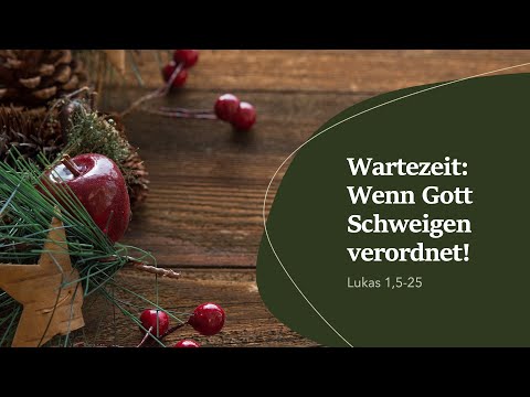 Wartezeit Wenn Gott Schweigen verordnet! // Dr. Heinrich Derksen