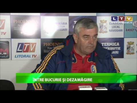 Conferința de presă după eșecul suferit de Săgeata Năvodari cu CF Brăila - Litoral TV