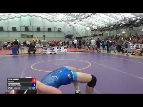 85 Consi of 4 - Tyler Barnes (Journeymen) vs. Hunter DeJong (MWC Wrestling Academy)