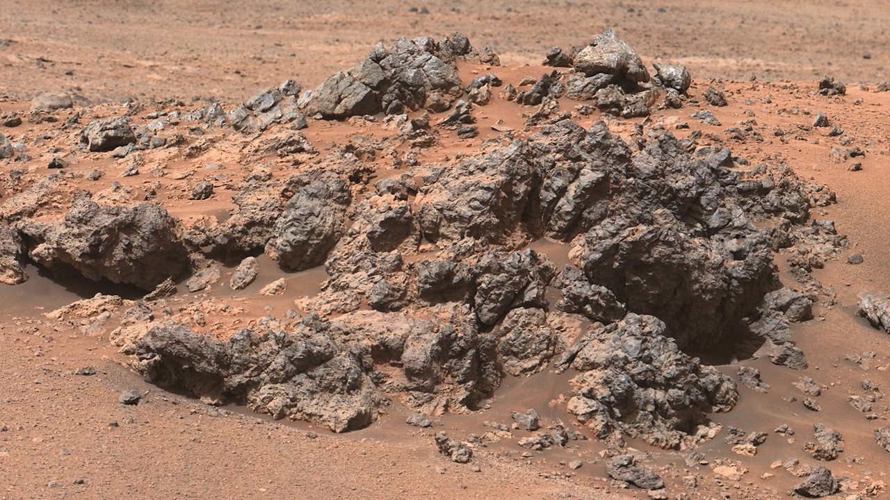 Un Jardín de rocas metálicas en Marte - Perseverance