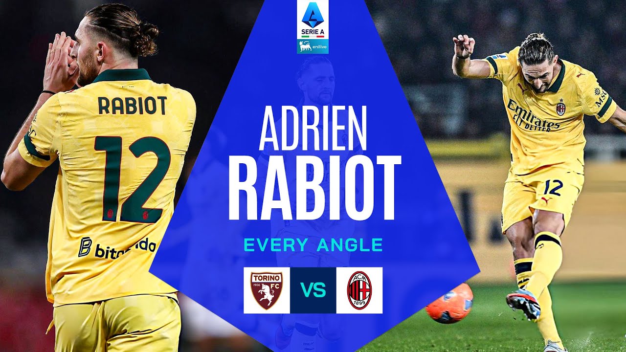 Monsieur Rabiot’s Masterpiece | Every Angle | Serie A 2025/26