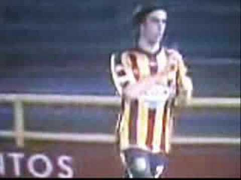 Gol mal anulado a Andres Franzoia ante Estudiantes