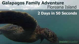 preview picture of video 'Our Galapagos Family Adventure (2 Days on Floreana Island, Ecuador)'