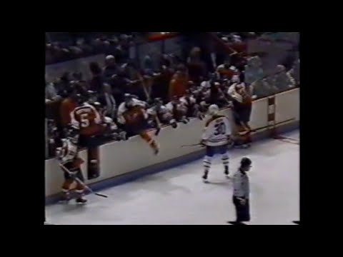 Flyers - Canadiens rough stuff 1/9/88