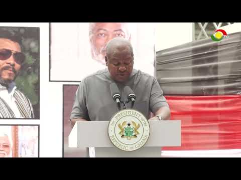 President Mahama speaks at NDC's 2nd anniversary commemoration of 