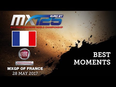 Fiat Professional MXGP of France 2017 EMX125 Race2 Best Moments